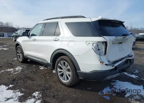 2022 Ford Explorer Xlt из США, поврежденный, VIN 1FMSK8DH5NGA38688
